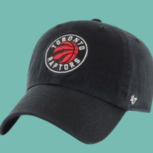Toronto Raptors 47 Brand Team Color Clean Up Cap